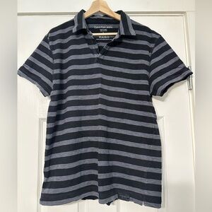 EUC Calvin Klein polo style shirt -large